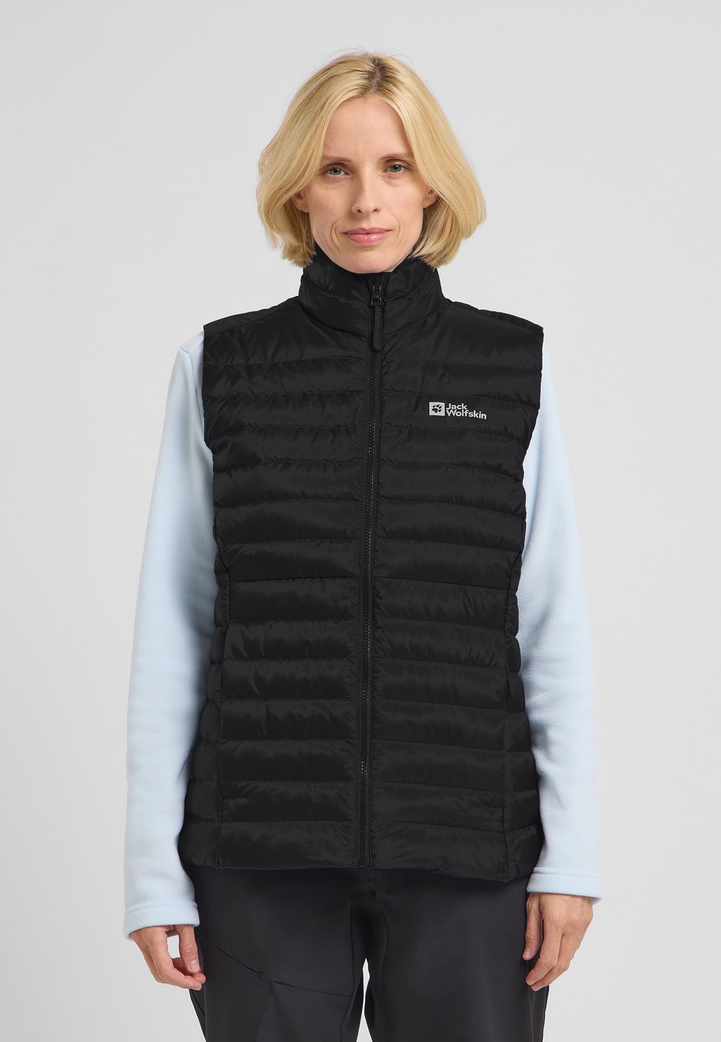 

Жилет PILVI Jack Wolfskin, черный