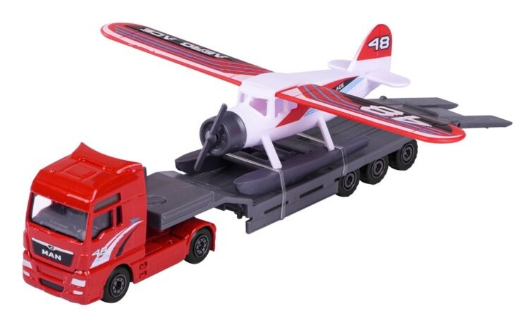 

Majorette Transporter Man Tgx Xxl + Самолет 1:87 212053302