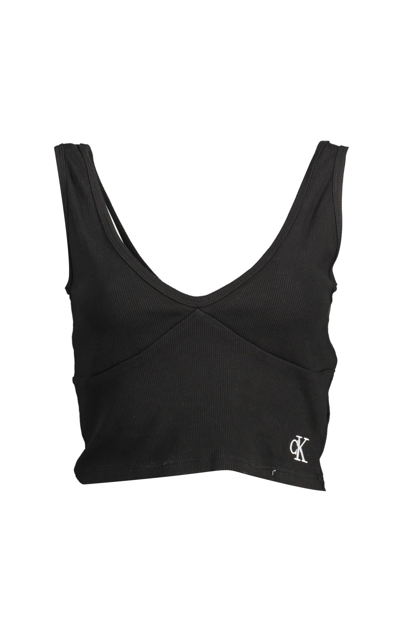 

Черный хлопок Женское нижнее белье Топ Calvin Klein