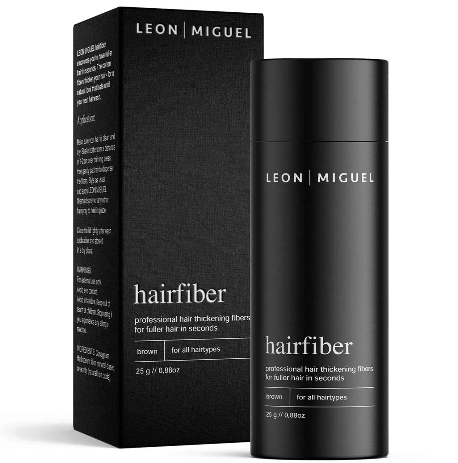 Волокна для утолщения волос Leon Miguel Leon Miguel, Brown
