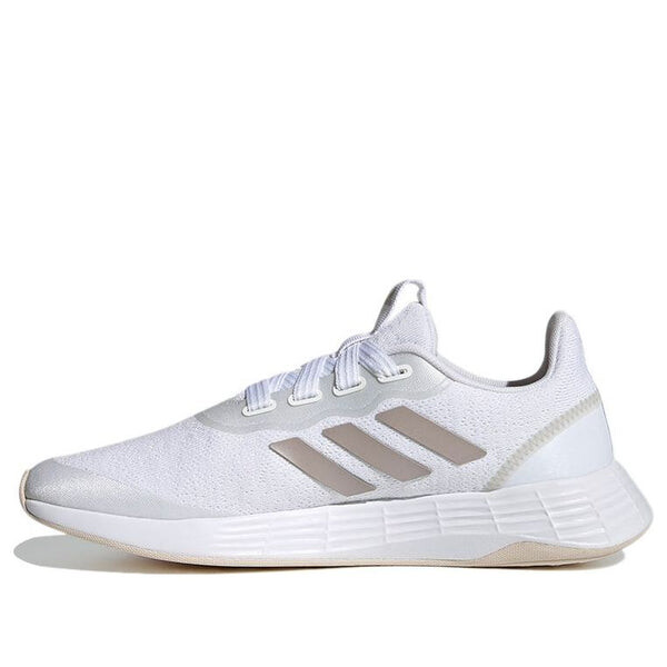 Кроссовки qt racer Adidas, белый