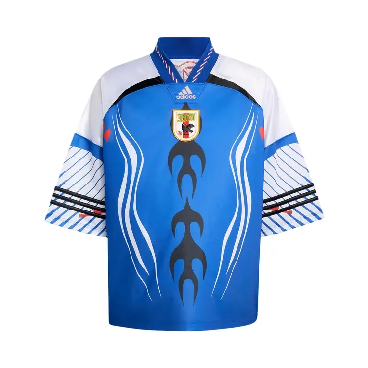 Футболка Adidas Bringback Remixed Japan Jersey 'Power Blue/White/Red'
