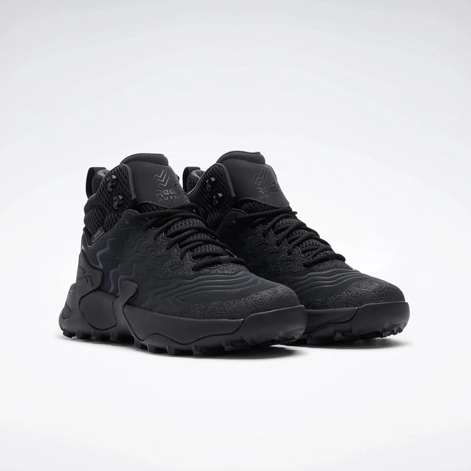 Мужские кроссовки Reebok Kitari DMX, Black Washed Black Grey 4 — фото 3