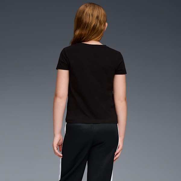 Детская футболка для больших детей Puma Essentials, черный — фото 4
