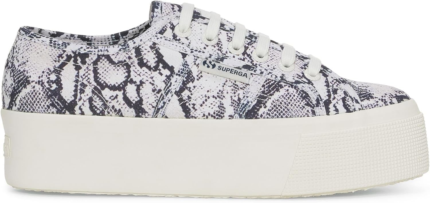

Кроссовки Superga Unisex-Adult 2790 Print, белый/слоновая кость/темно-синий