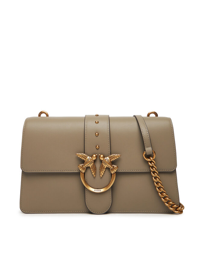 

Сумка через плечо PINKO Love One Classic ST.CL Al 25-26 PLTT 105857 A0F1, серый