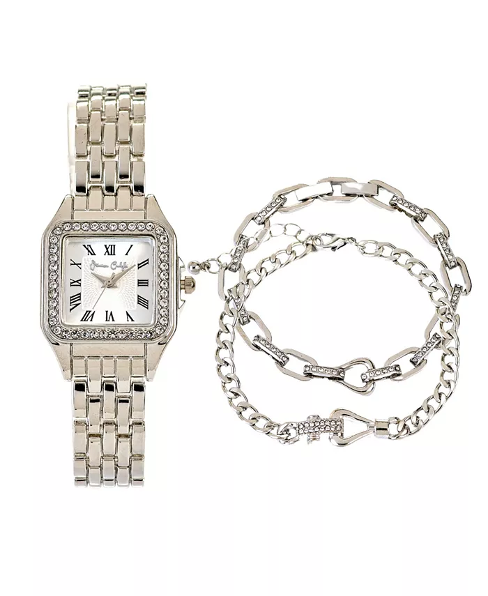 

Женские часы с аналоговым циферблатом, металлический сплав серебристого оттенка, 26 мм Jessica Carlyle