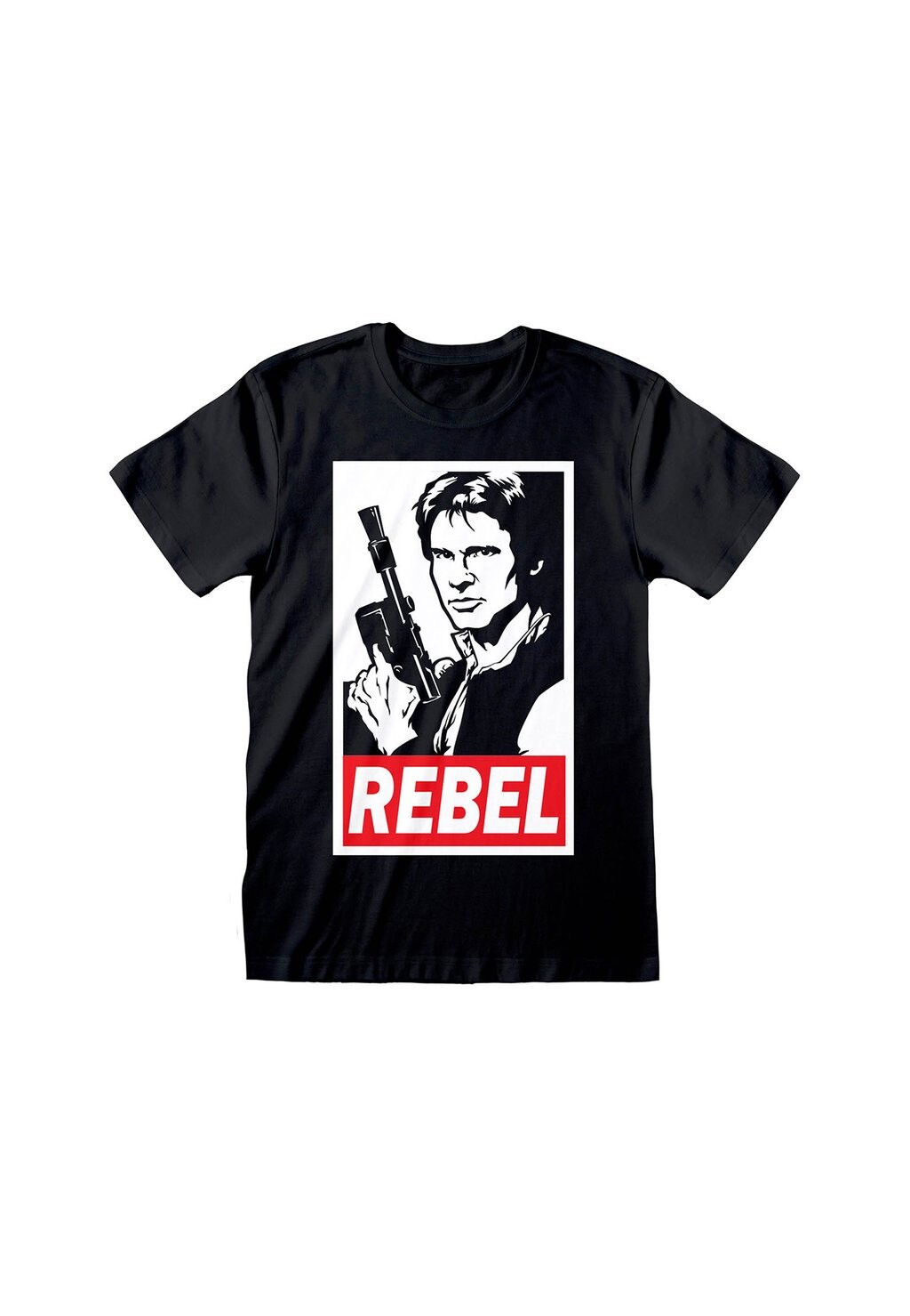 

Футболка с принтом STAR WARS HAN SOLO REBEL Henry Tiger, черный