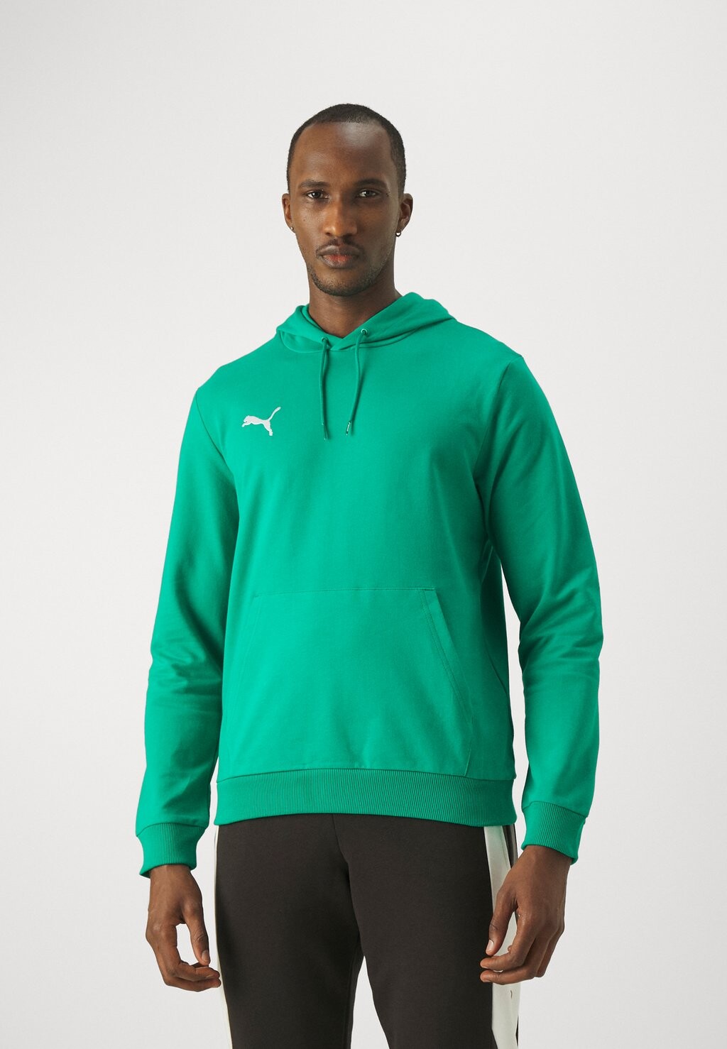 

Толстовка с капюшоном Teamgoal Casuals Hoody Puma, цвет sport green/white