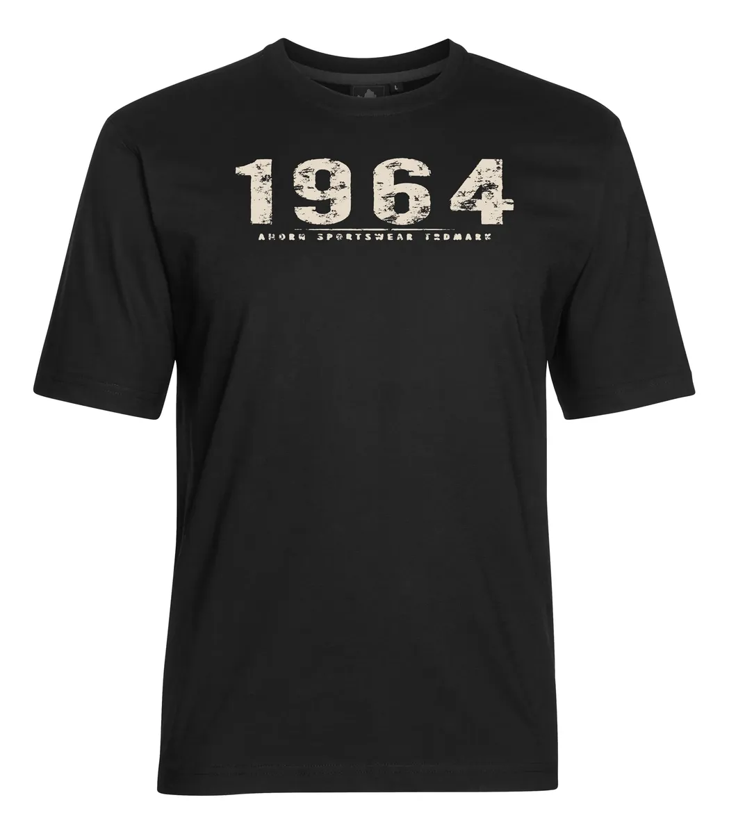 

Футболка MAPLE SPORTSWEAR с круглым вырезом Ahorn Sportswear, черный