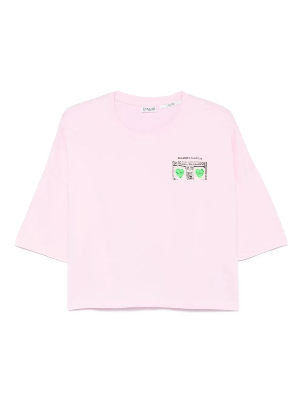 

Футболка Hadio Essentiel Antwerp, розовый