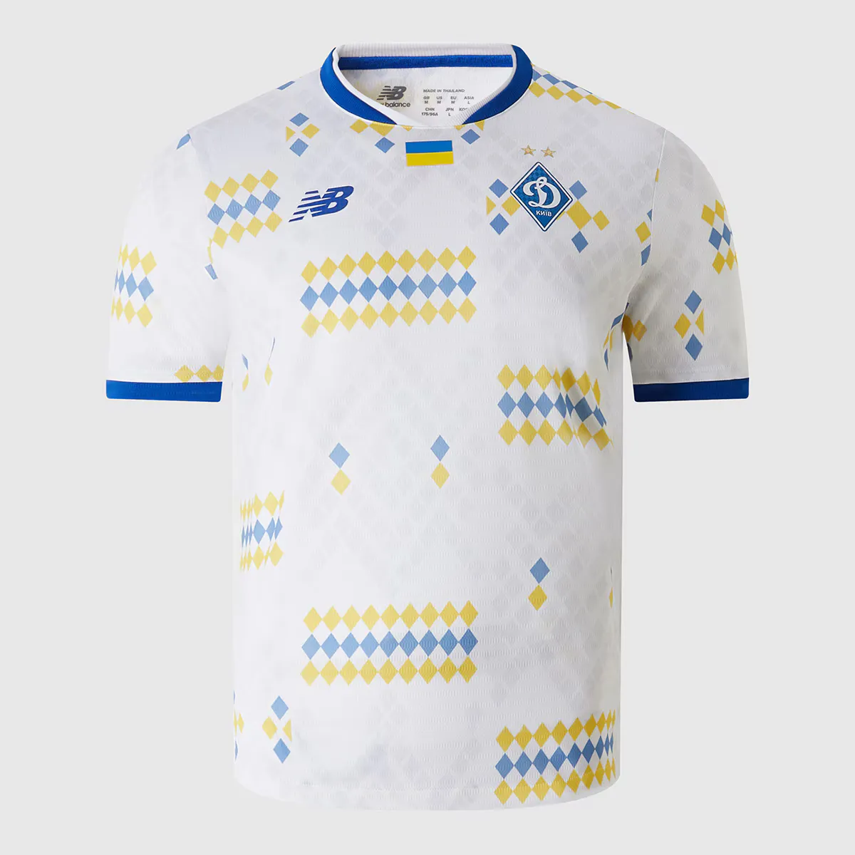 

Мужская 1-я форма ФК Динамо Киев 2024-2025 Реплика Нью Баланс футболка New Balance, белый