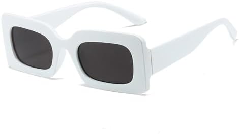 

Классические винтажные солнцезащитные очки для женщин, модная прямоугольная оправа, яркие цвета, очки для активного отдыха и путешествий, защита от ультрафиолета UV400 MTZJH, C14