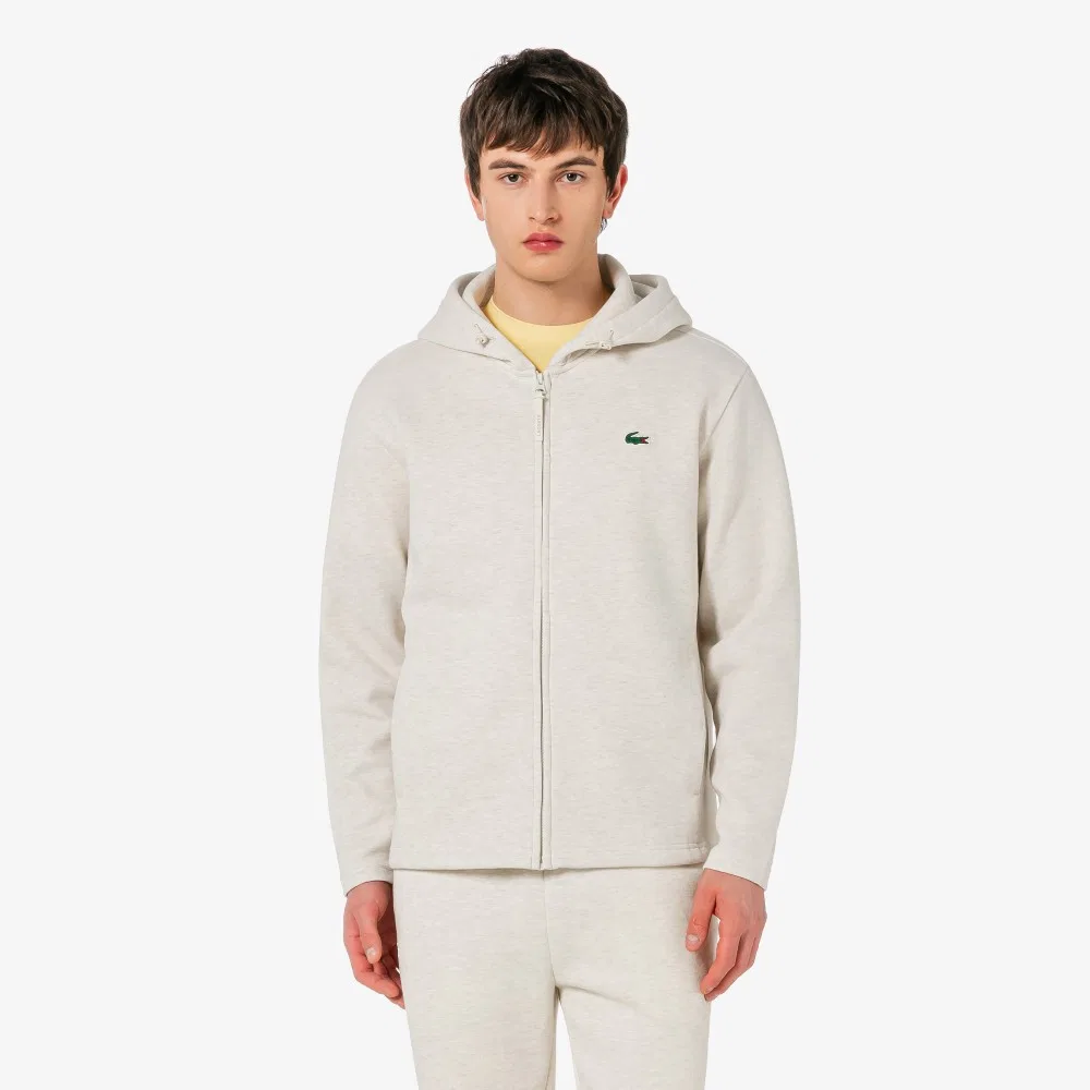 Куртка-поло Lacoste Technical Pique Set Up, мужская, бежевый