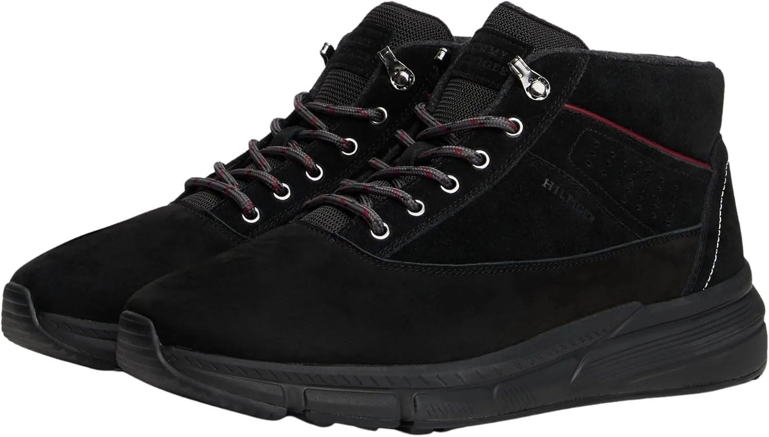 Мужские ботинки Tommy Hilfiger Hilfiger W NBK SDE Boot Fm0fm05609 Hybrid Boots, черный — фото 3