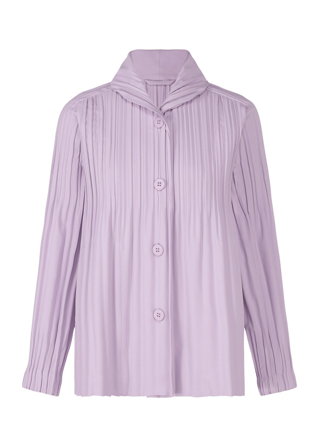 

Пальто smooth coat Pleats Please Issey Miyake, пурпурный