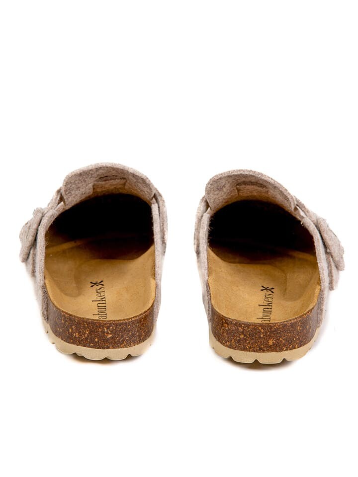 Сабо BABUNKERS Family Clogs, бежевый — фото 3