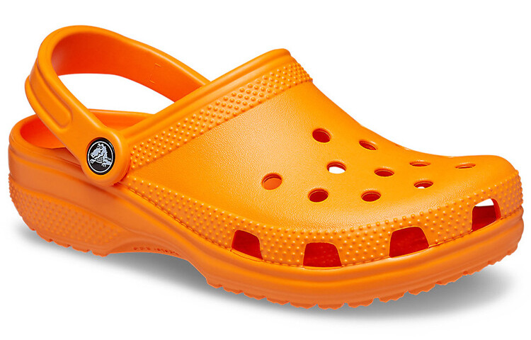 Шлепанцы и сланцы Crocs Beach Unisex Bright Orange Sandals — фото 3