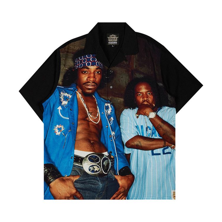 

Топ Pleasures Kryptonite Button Down, Black