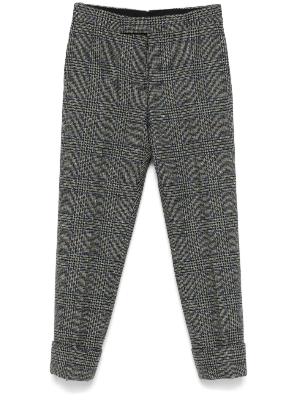 

Твидовые брюки в клетку Prince of Wales THOM BROWNE, серый