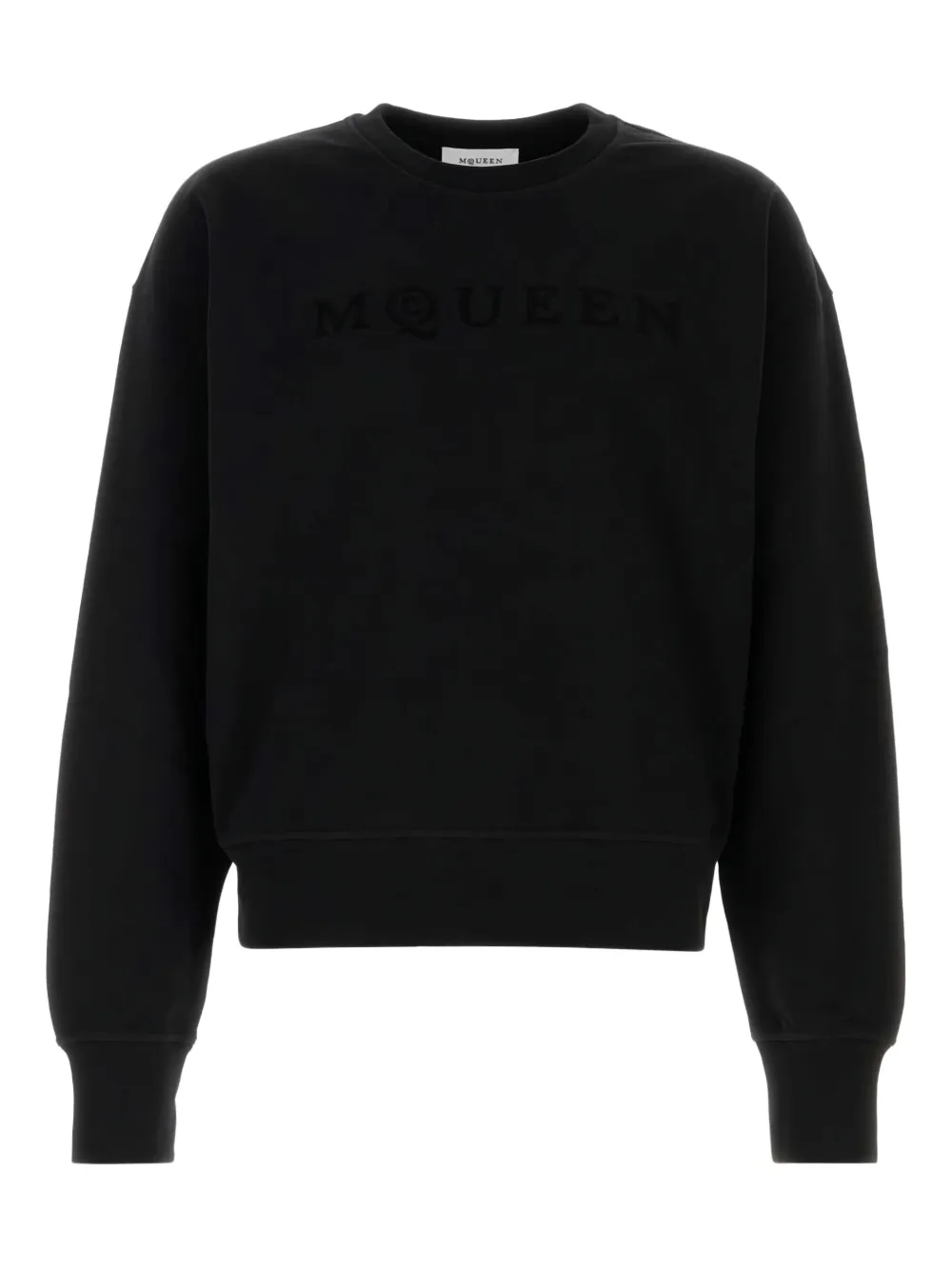 

Толстовка с вышитым логотипом Alexander McQueen, черный