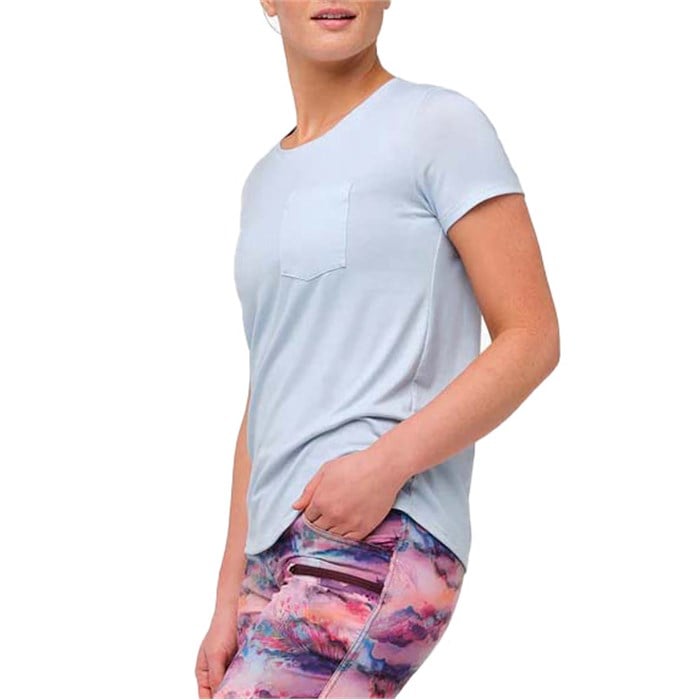 

Футболка с карманом - женская Shredly, Cloud Blue