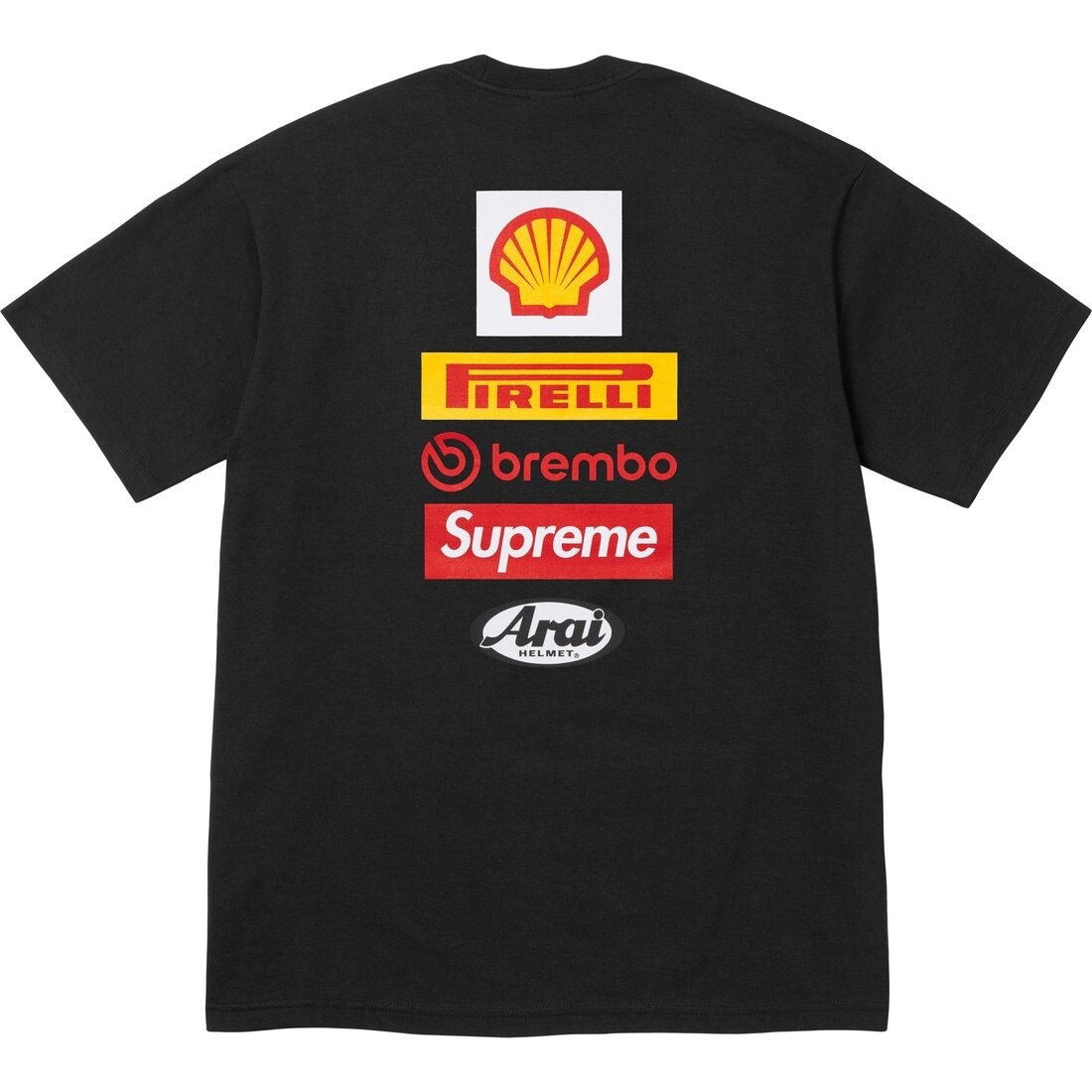 

Футболка X DUCATI SS24 WEEK16 LOGO TEE — футболка унисекс, стандартного кроя, с коротким рукавом и принтом логотипа сзади Supreme, белый