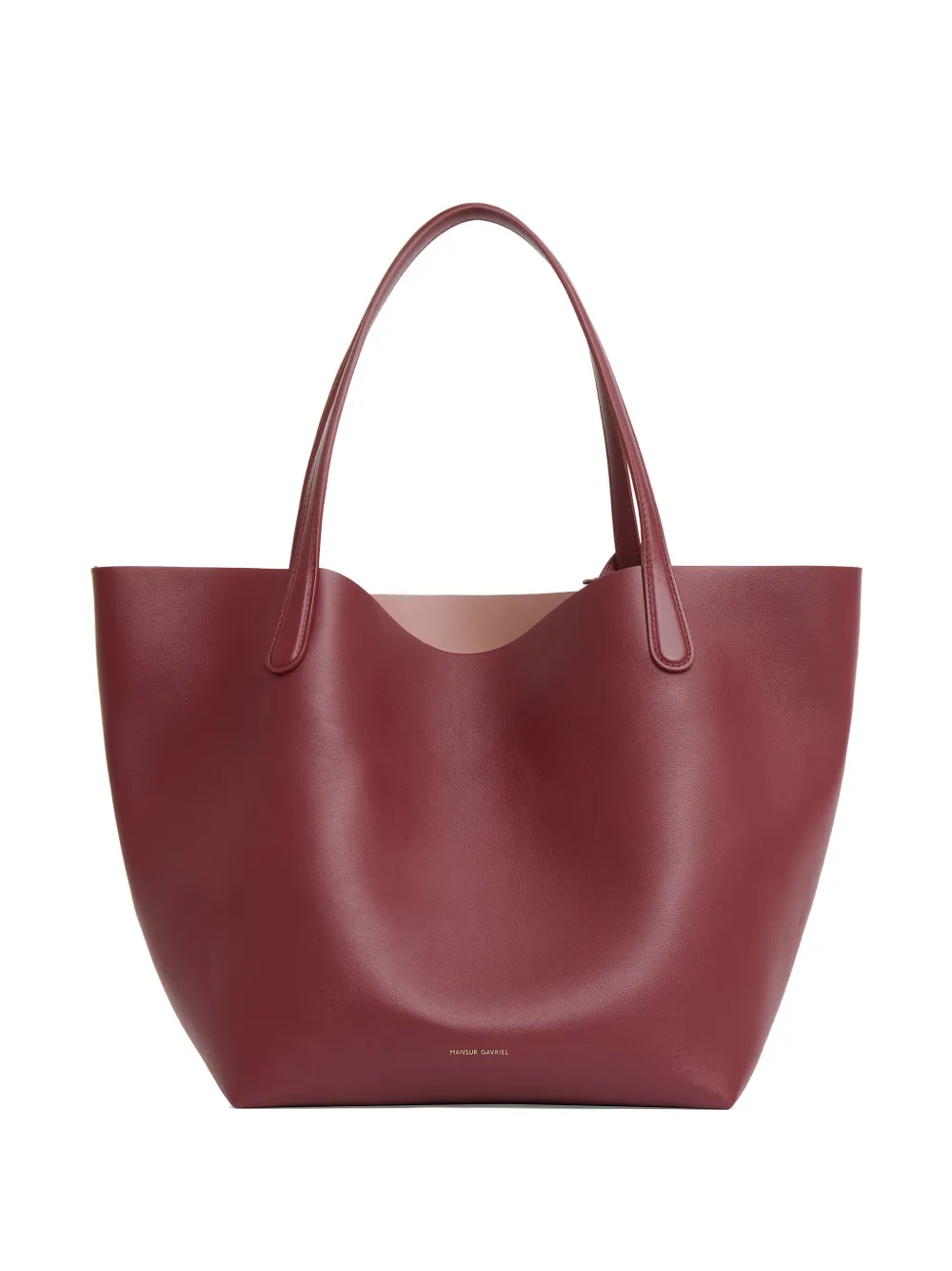 

Кожаная сумка-тоут Mansur Gavriel, красный