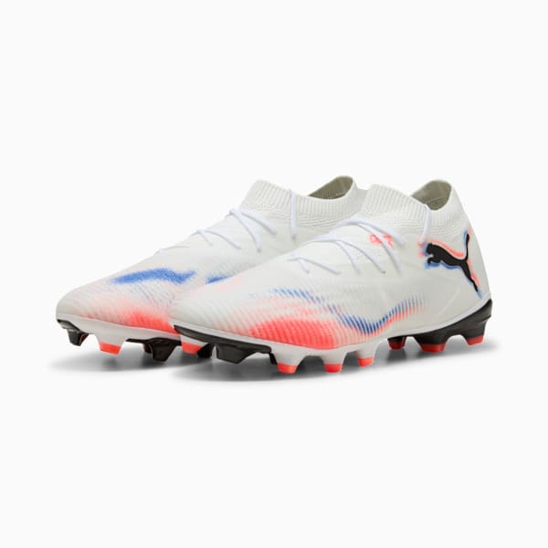 Бутсы для игры на твердом/искусственном грунте Future 8 Match Puma, белый — фото 2