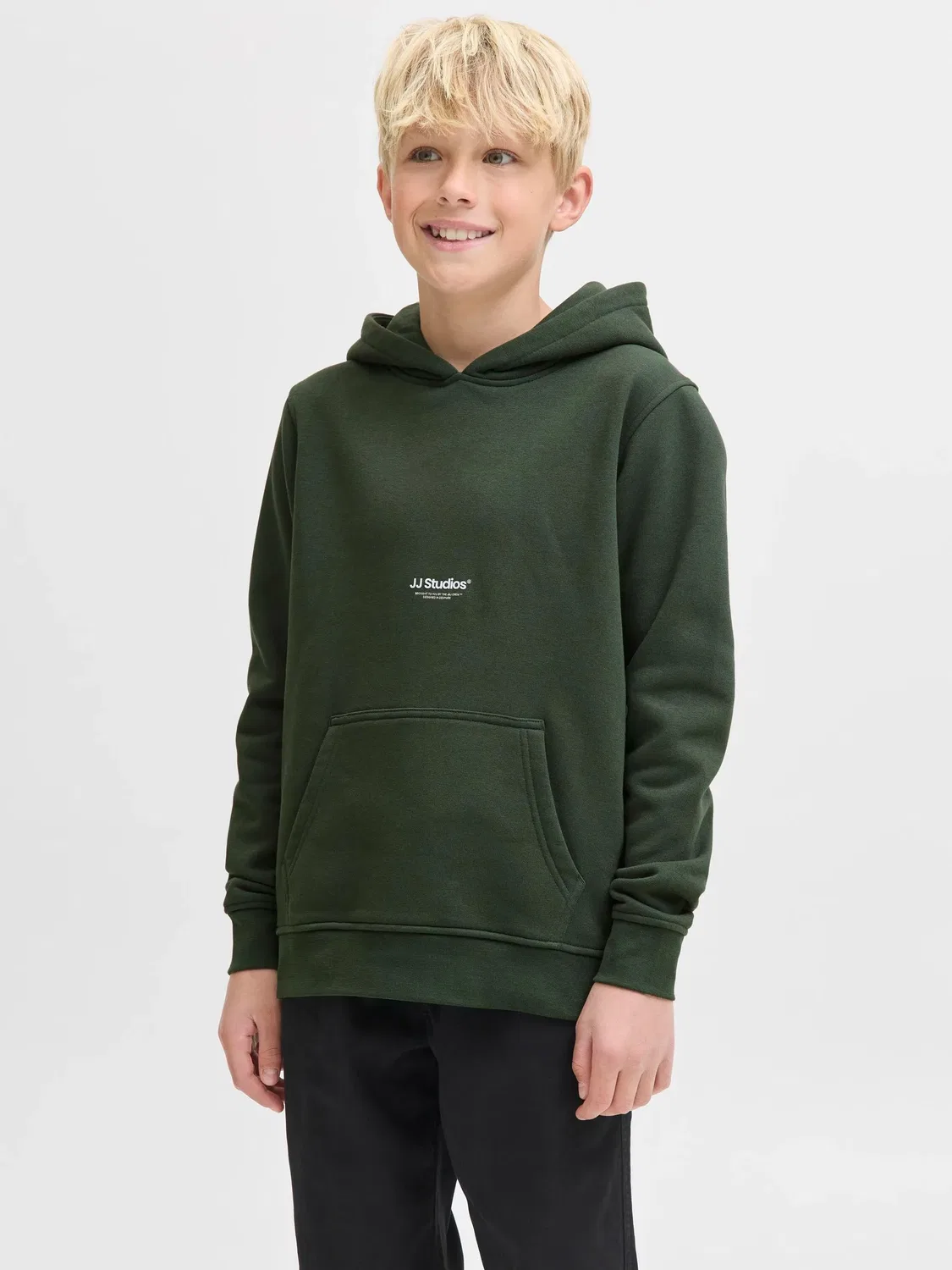 Капюшонный свитер из органического хлопка JACK & JONES Junior, duffel bag — фото 2