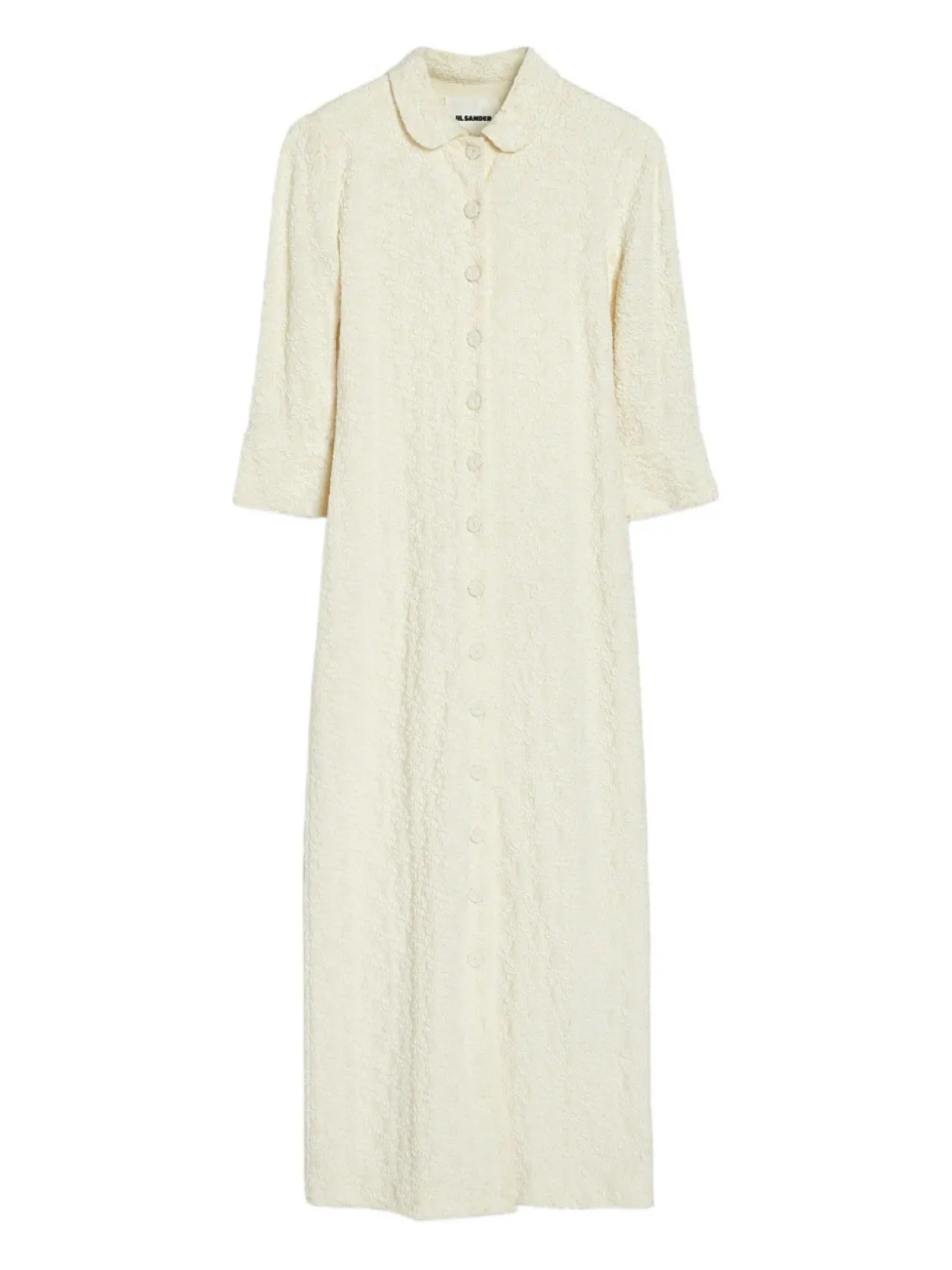 

Jil Sander платье макси с цветочным декором, нейтральный