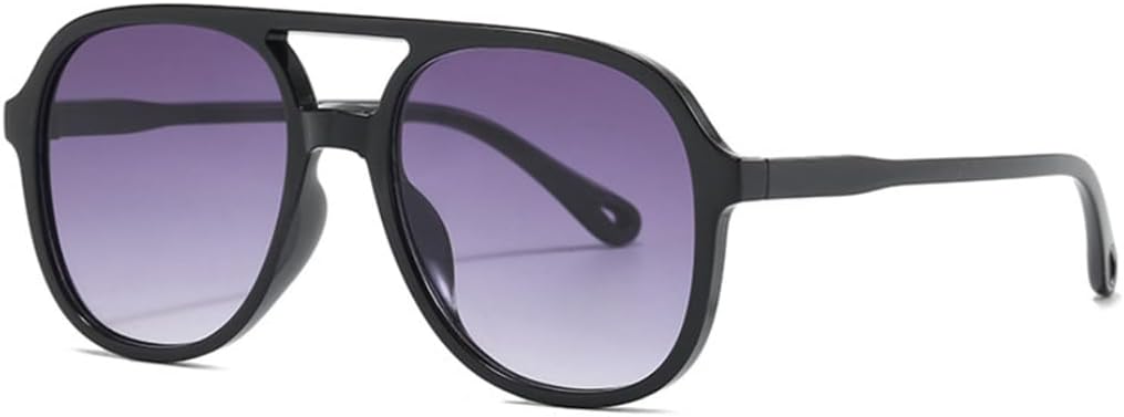 

Солнцезащитные очки с защитой от УФ-излучения UV400 | Простая оправа с двойной перемычкой, маленькая оправа | для женщин и мужчин, для занятий спортом на открытом воздухе и вождения DSVIGF, 02