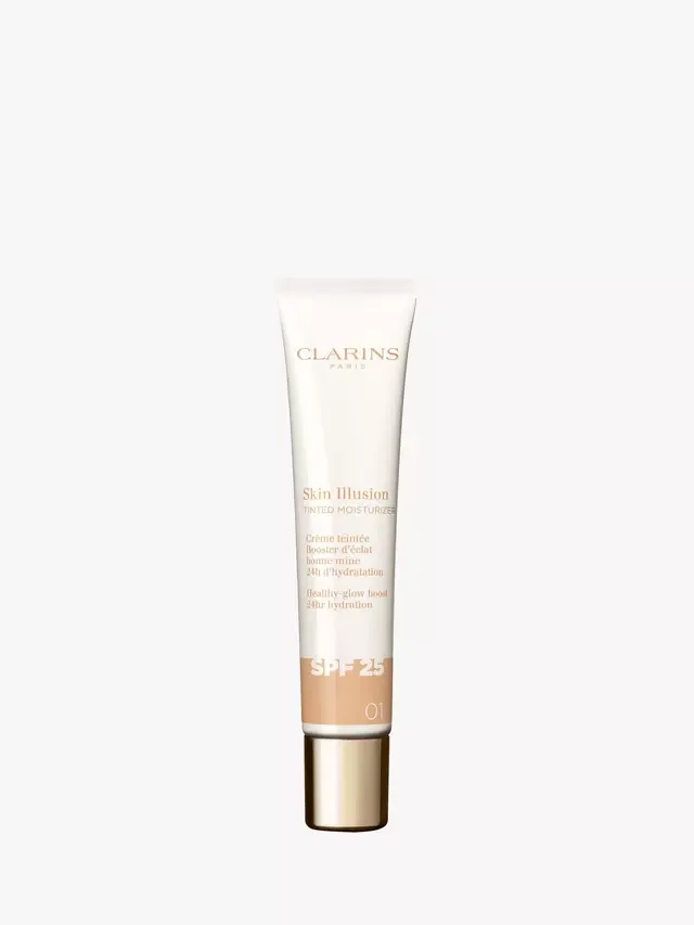 Крем для лица SPF CLARINS Тонирующий увлажняющий Skin Illusion