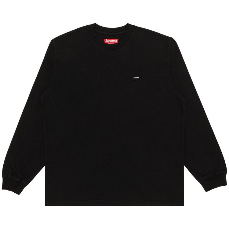 

Футболка Supreme Small Box Long-Sleeve Tee, Black