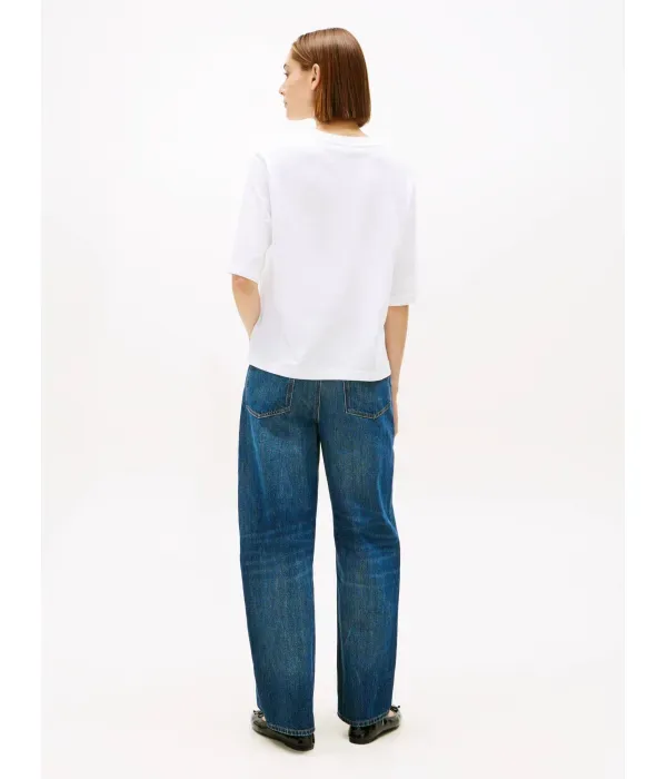 Футболка loose fit Tommy Hilfiger, белый — фото 3