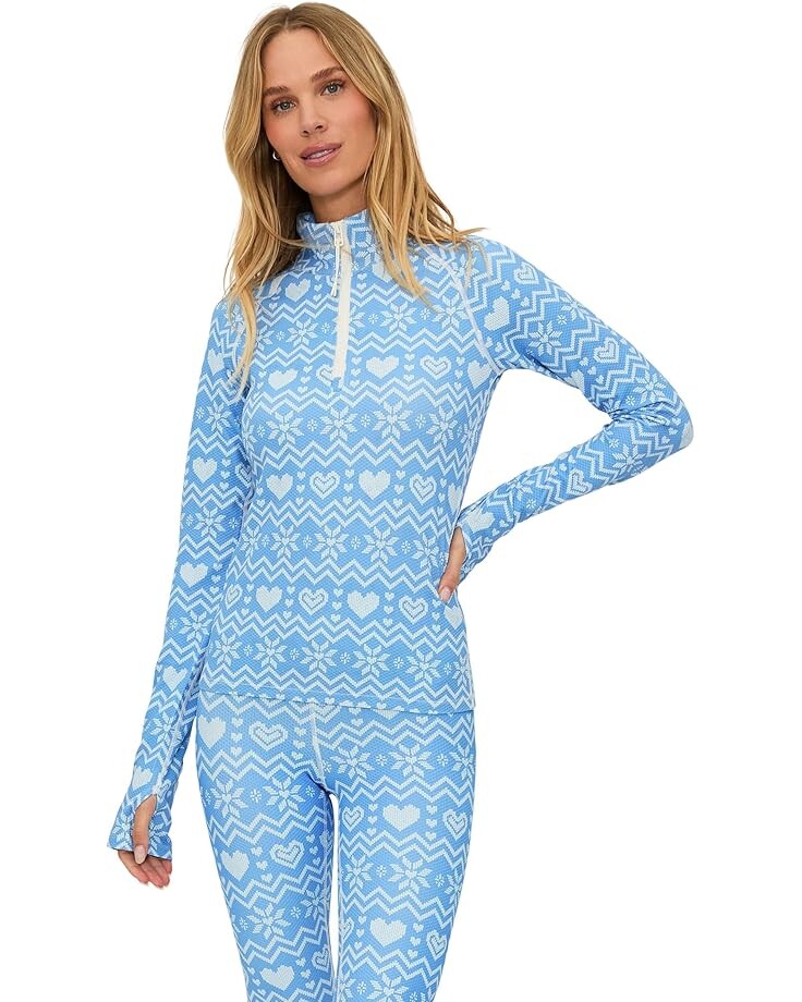 

Топ Beach Riot Kamara Top, цвет Alps Fairisle Waffle