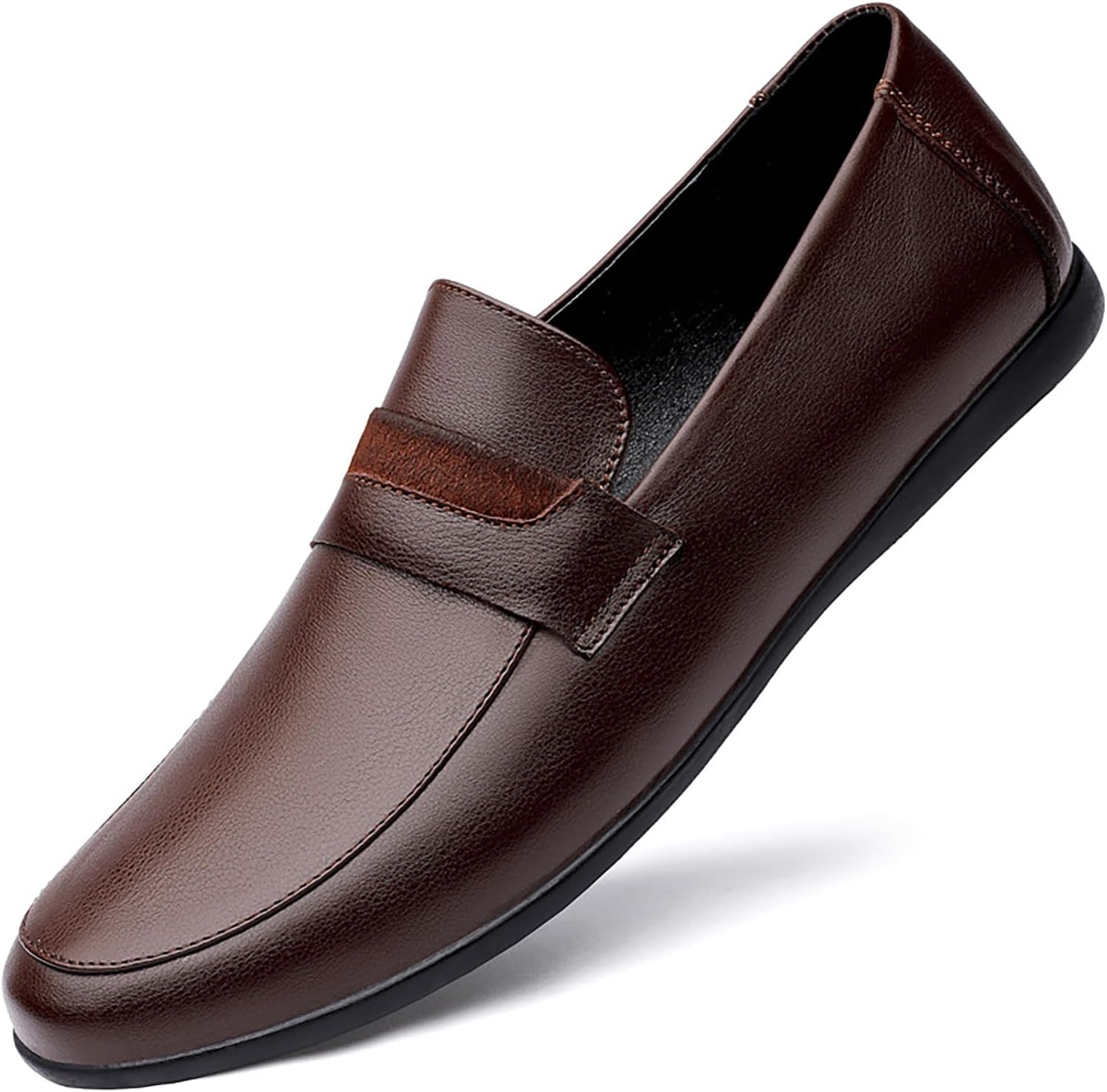 

Мужские кожаные лоферы Slip On Ppxid, коричневый
