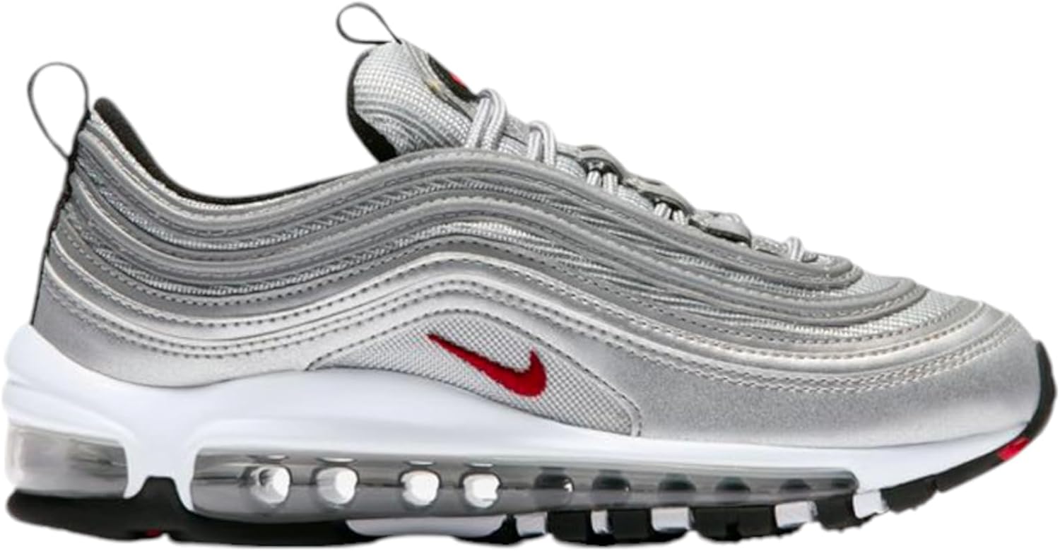 Мужские кроссовки для бега Nike Air Max 97 (GS) Competition, Silver/Red-silver — фото 3