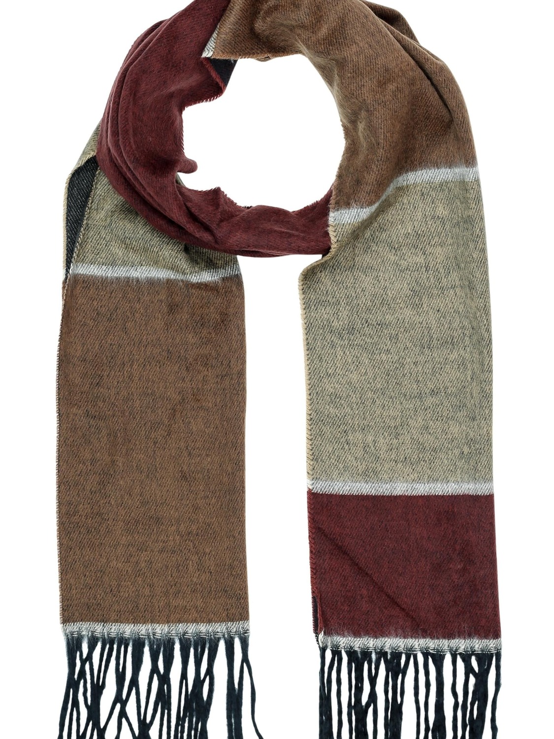 

COLLEZIONE ALESSANDRO Шарф 'Profession' в коричневом цвете