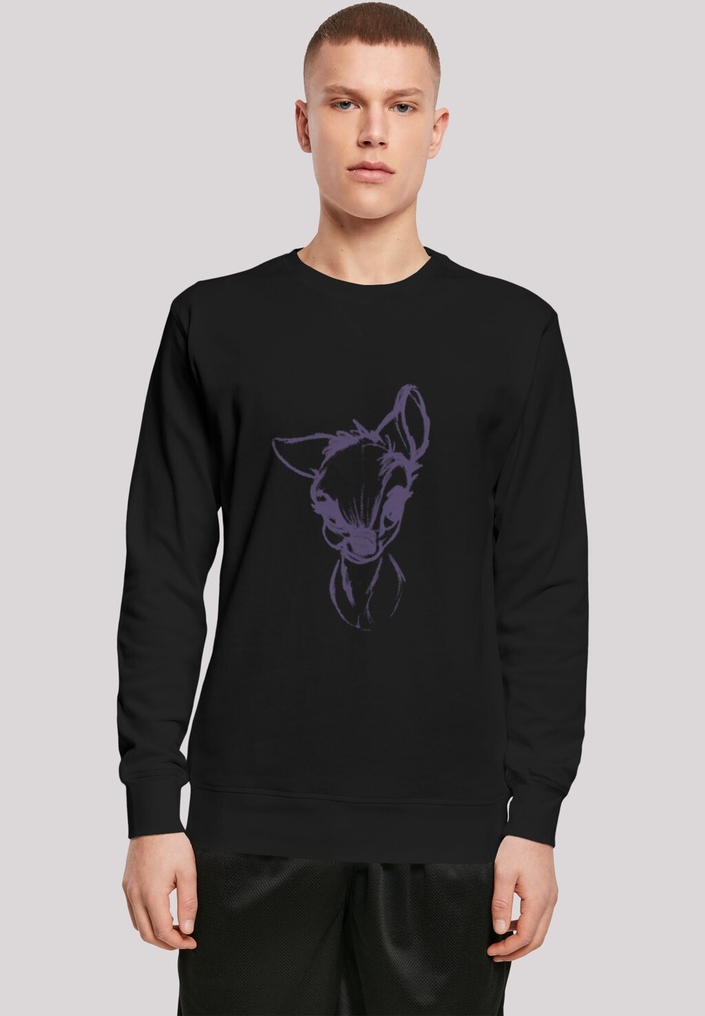

Толстовка DISNEY BAMBI MOOD F4NT4STIC, черный