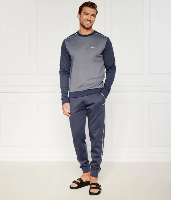 Спортивные штаны slim fit Boss, темно-синий — фото 2