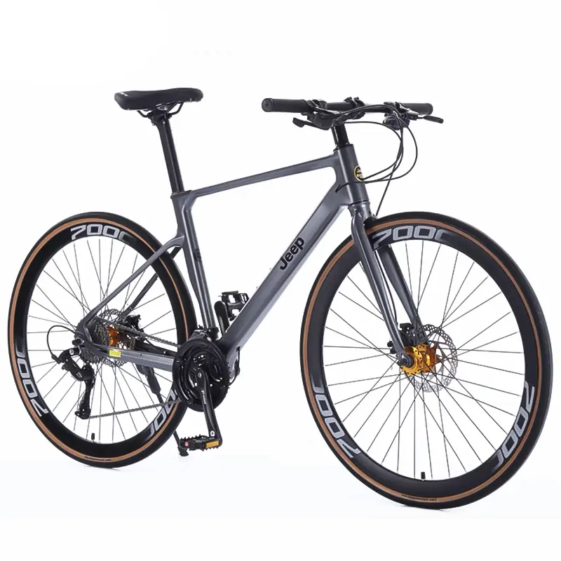 

Горный велосипед Magnesium Alloy с дисковыми тормозами для взрослых Jeep, серый