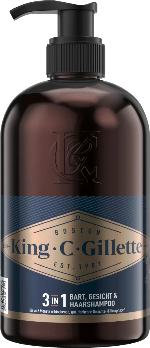 

Гель для мытья бороды 350мл King C. Gillette
