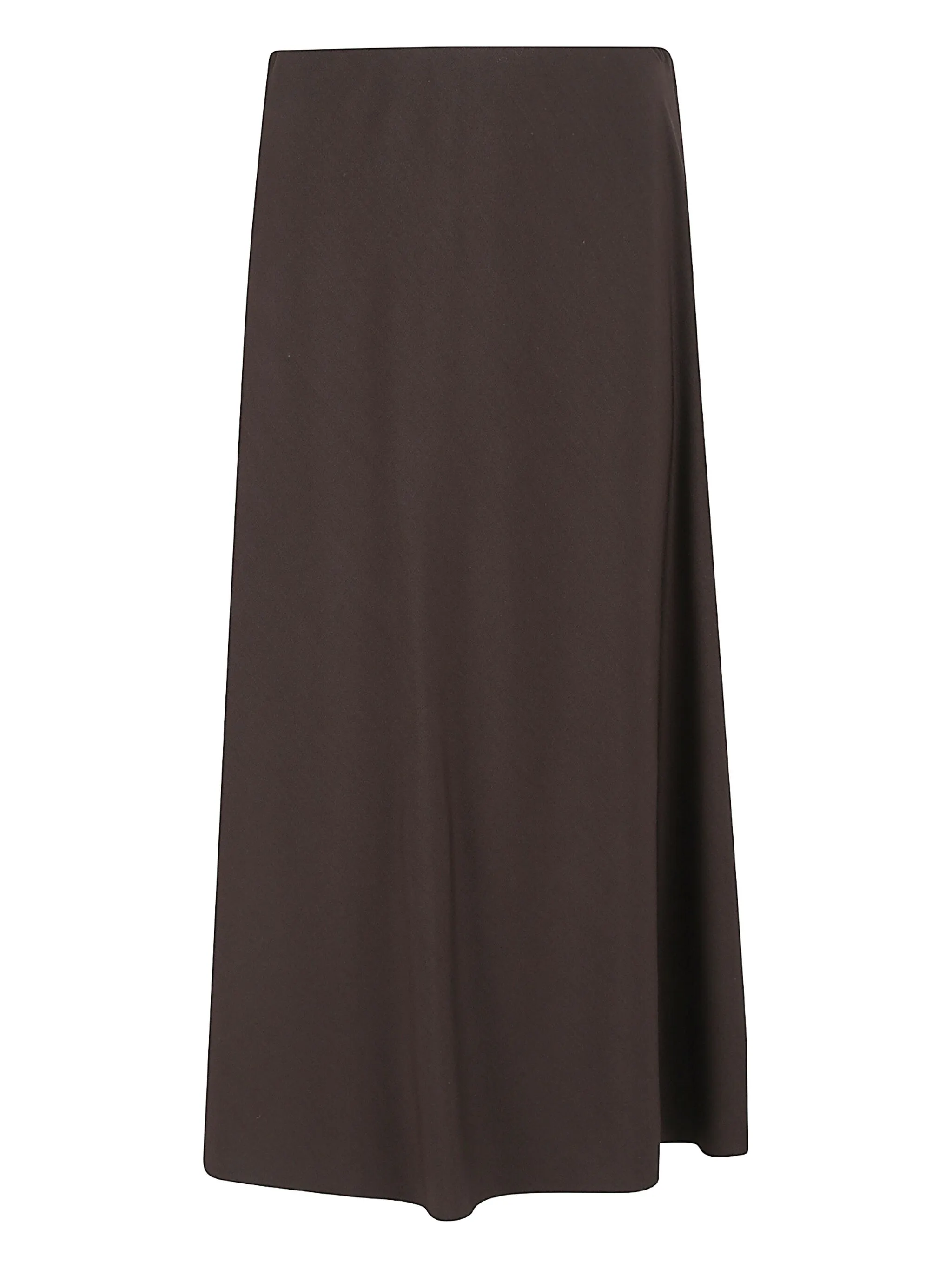 

Юбка миди А-силуэта Brunello Cucinelli, коричневый