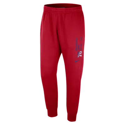 

Джоггеры Nike Philadelphia 76ers Club Courtside, красный