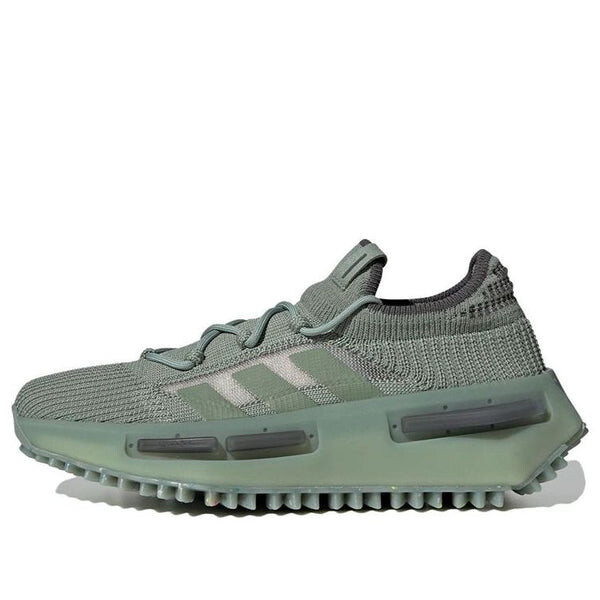 

Кроссовки оригиналы nmd s1 Adidas, зеленый
