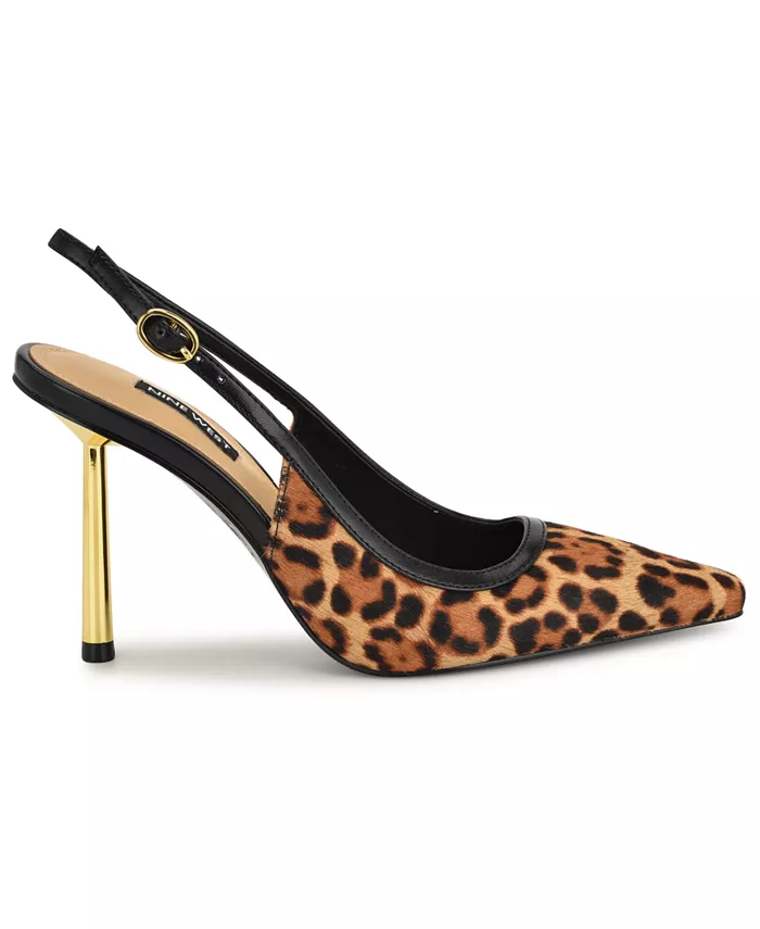 Женские туфли-лодочки Orlanda на шпильке с ремешком Nine West, мультиколор — фото 2