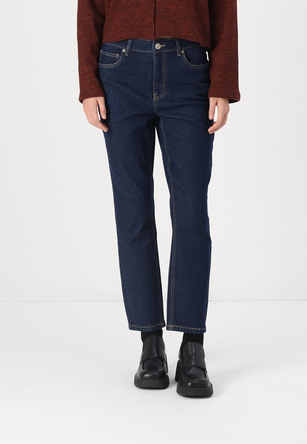 

Джинсы облегающего кроя VMBRENDA MOM JEANS Vero Moda, темно-синий