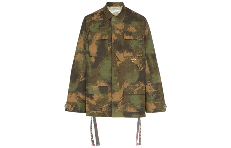 

FW20 Куртка мужская зеленая Off-White, зеленый