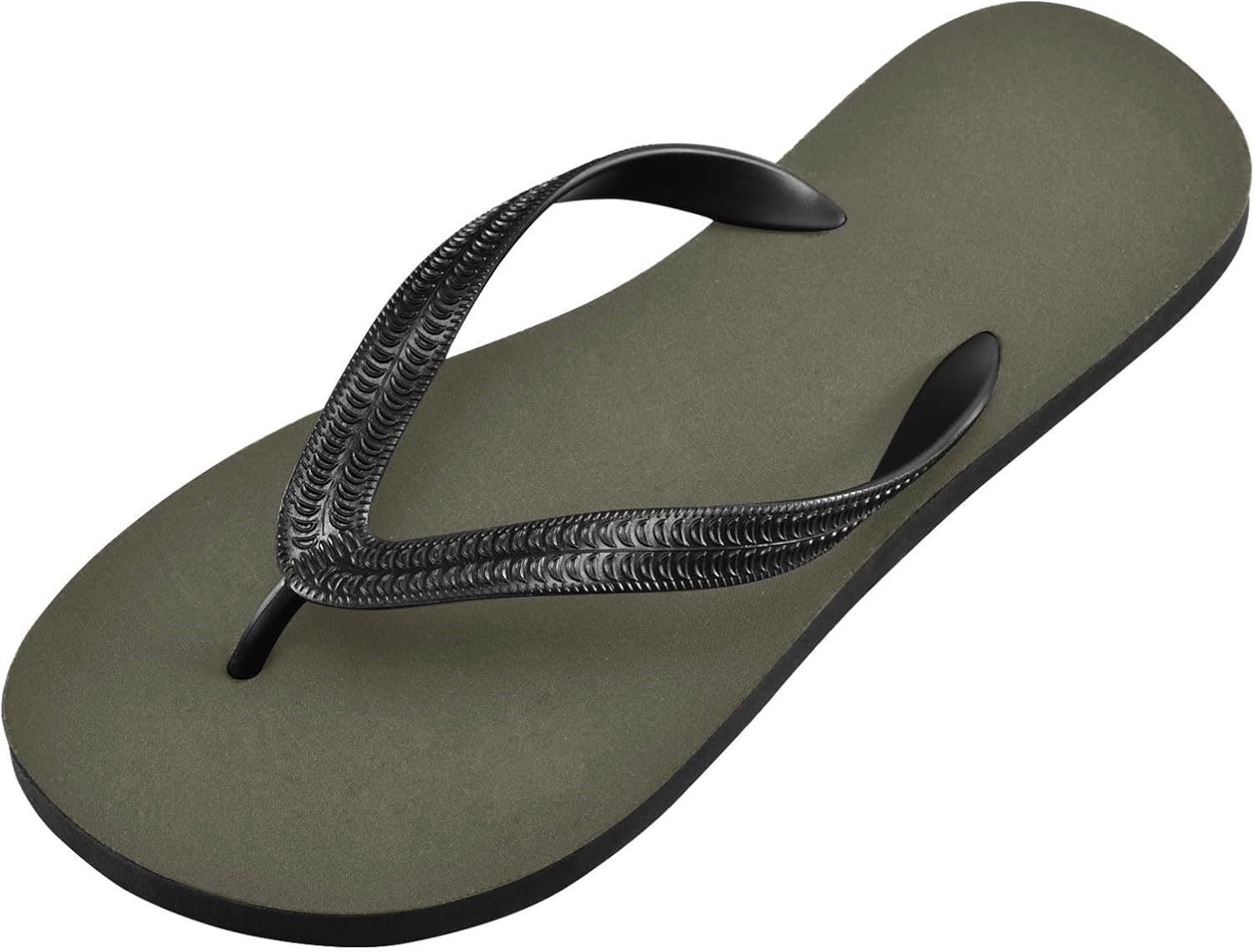 

Пляжные шлепанцы оливково-зеленого цвета, резинескользящие летние тапочки для мужчин и женщин Sinestour